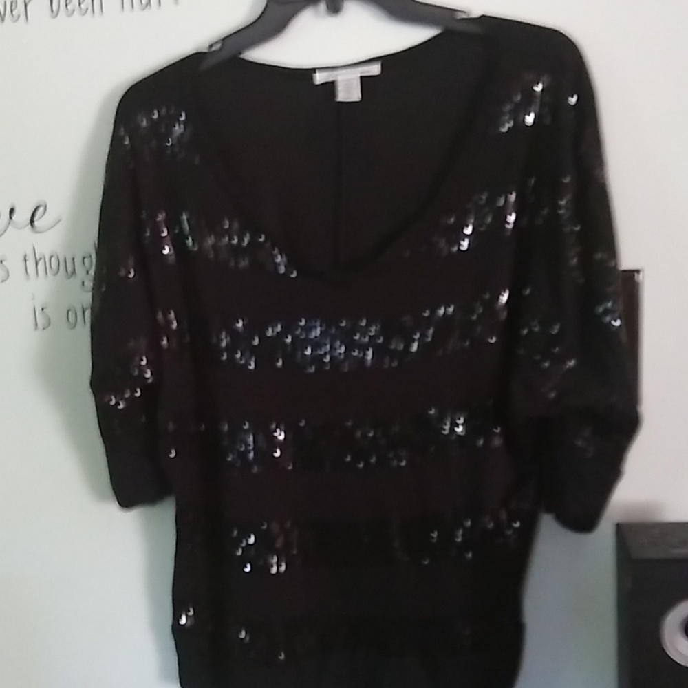 Women's sz sm. Kevin Cole 3/4 sleeve pullover blou